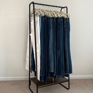 Gap true skinny jeans medium indigo destroy size 28 R